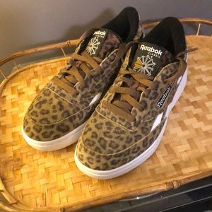 Reebok Leopard Print Sneakers